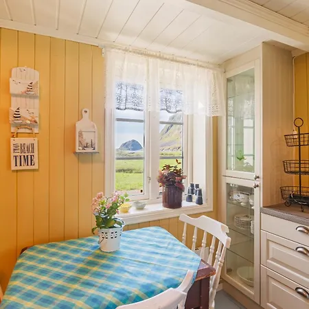 Arctic Waves Cottage, Haukland בית נופש לקנס