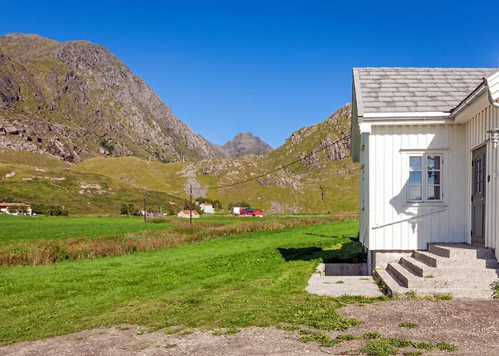 בית נופש Arctic Waves Cottage, Haukland